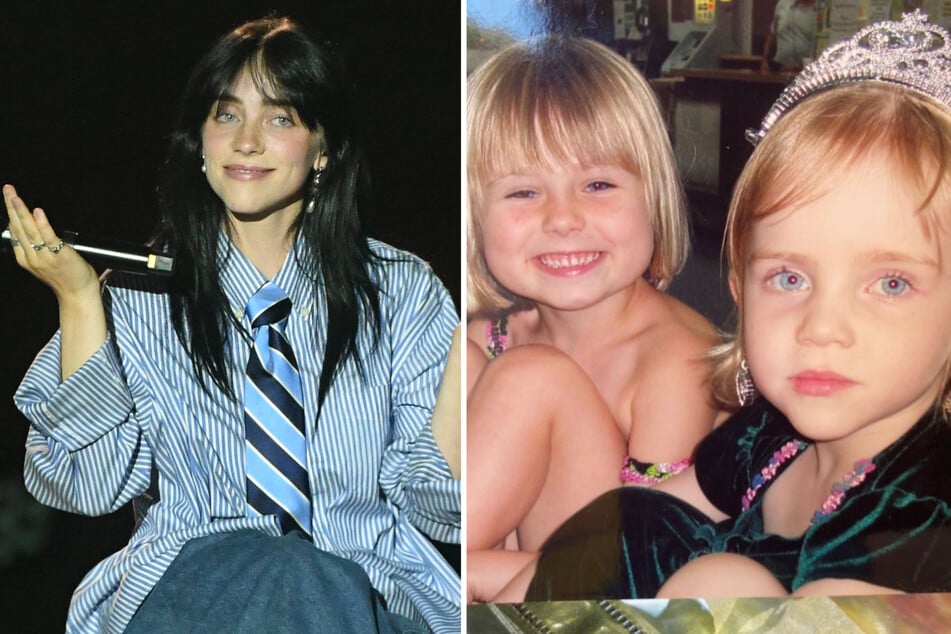Billie Eilish (l) celebrated her longtime friend, Zoe Donahoe, with a throwback birthday post.