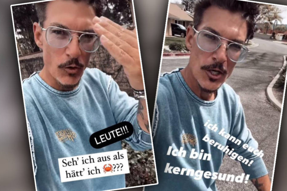 Chris Töpperwien (50) versicherte seinen Instagram-Fans jüngst, dass er kerngesund sei.