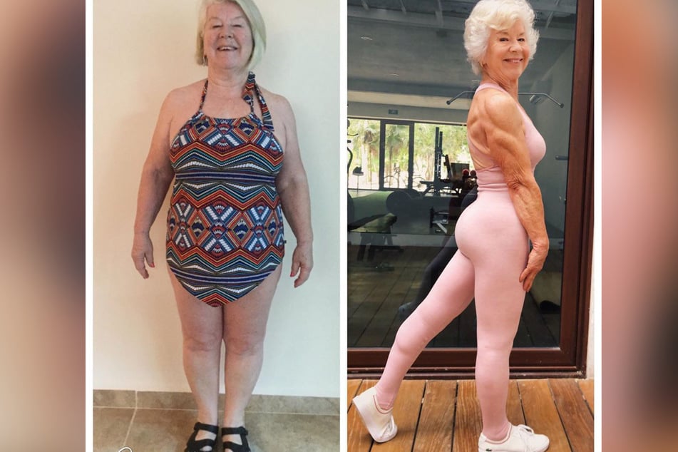 Joan MacDonald (74) has lost around 55 pounds in three years.