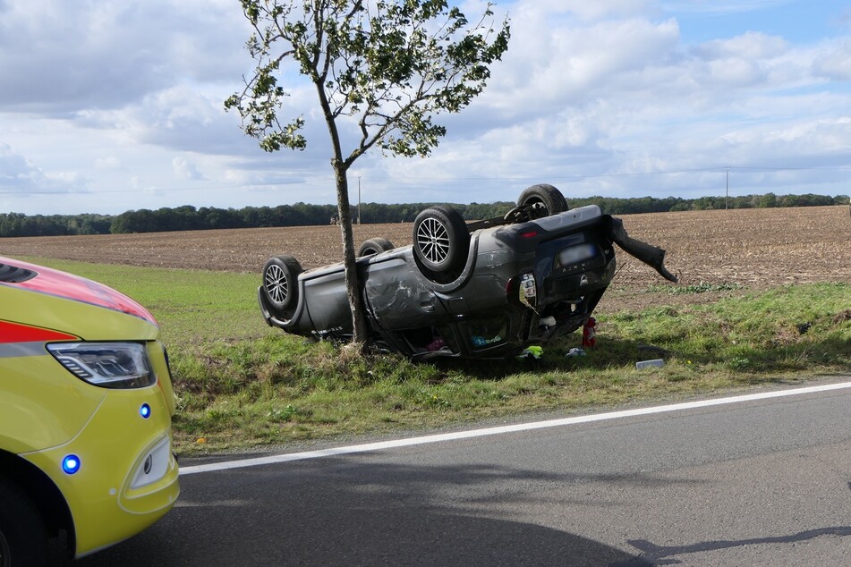 Auf der S45 bei Ammelshain ist es am Samstagnachmittag zu einem schweren Unfall gekommen.