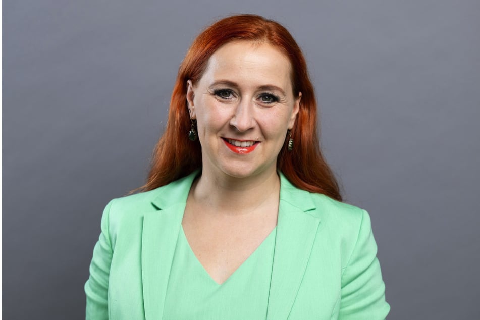 Franziska Schubert (42, Grüne).