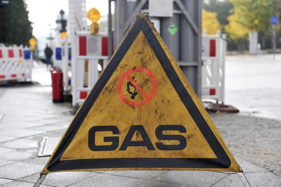Die Gasleitung war am Dienstagvormittag beschädigt worden. (Symbolfoto)