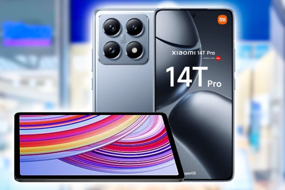 Bis 11. Oktober gibt's bei o2 das Xiaomi Redmi Pad Pro zum Xiaomi 14T Pro im Tarif gratis dazu.