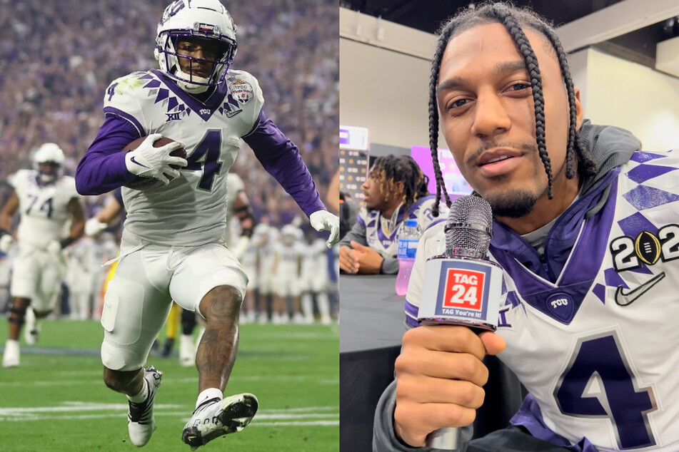 TCU senior wide receiver Taye Barber reflected on his team's inner belief and how it carried the Horned Frogs to the national championship stage.