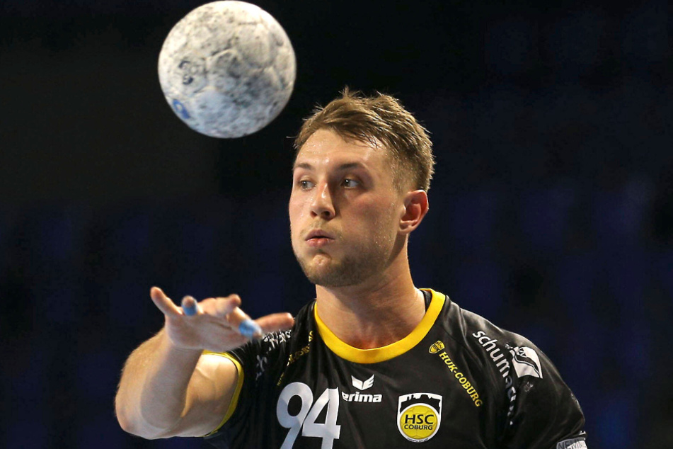 Christoph Neuhold (26) ist derzeit für Coburg in der 1. Liga aktiv, aber der kommenden Saison für den HCE eine Liga tiefer.