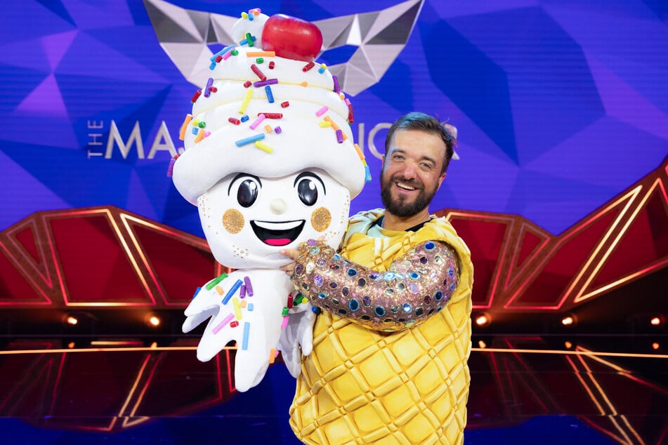 Leichtathlet Mathias Mester (40) steckte in "Luigi Eishörnchen".