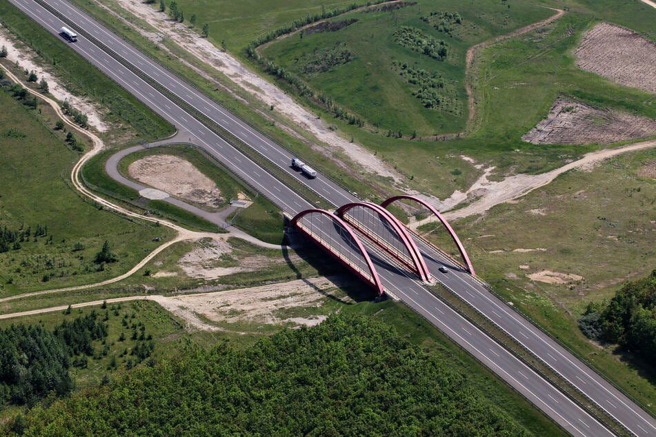 Die Polizei bereitete einer Party unter einer Brücke nahe des Zwenkauer Sees ein verfrühtes Ende. (Archivbild)