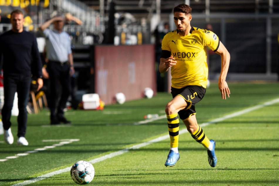 Achraf Hakimi soll sich mit Inter Mailand bereits einig sein und einen Fünf-Jahres-Vertrag unterschreiben.