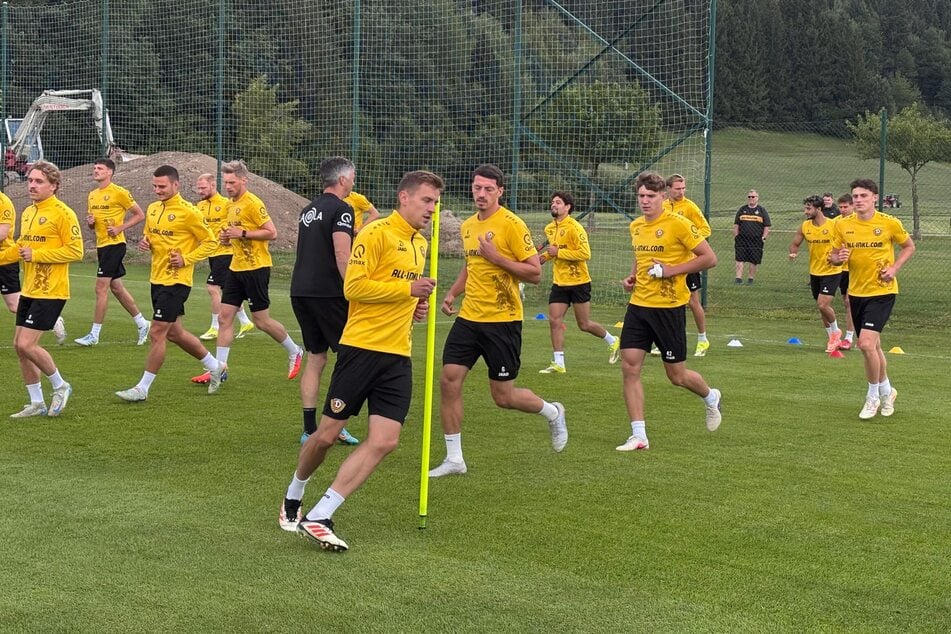 Die SGD-Kicker starten in den Trainingstag.