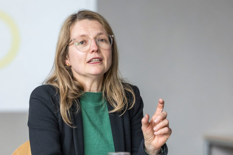 Kulturbürgermeisterin Annekatrin Klepsch (48, Linke).