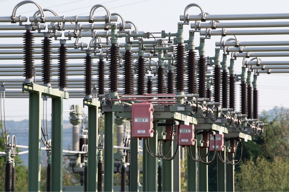 Das Gelände des Einspeise-Umspannwerks Dresden Süd. In der Fläche kann die gesamte Energie-Infrastruktur nicht vor Terrorangriffen geschützt werden.