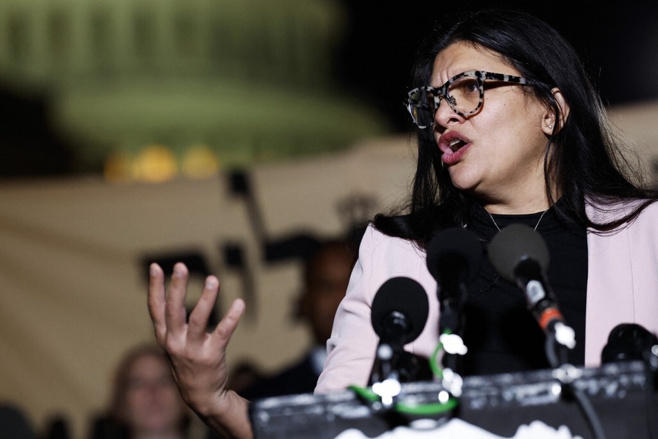 Palestinian-American Congresswoman Rashida Tlaib has called for an immediate and lasting ceasefire in Gaza.