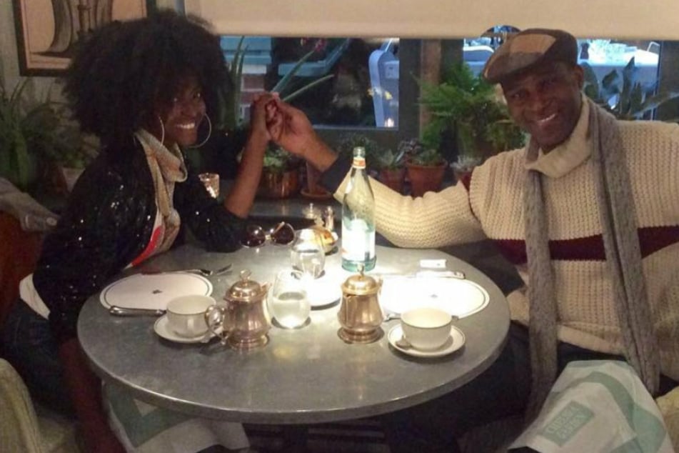 Keisha and Kunle had their first date in a restaurant in New York, but now they live in London and still enjoy eating out together.