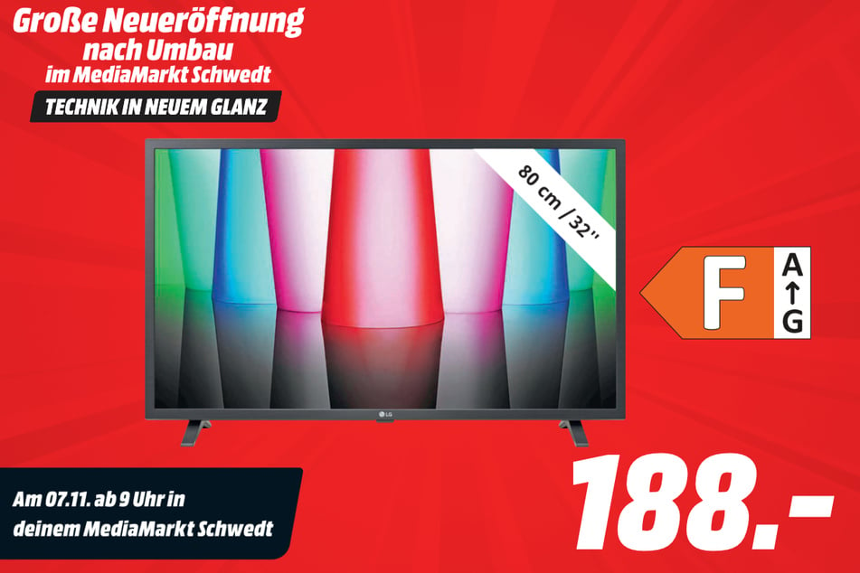 32-Zoll LG-Fernseher für 188 Euro.