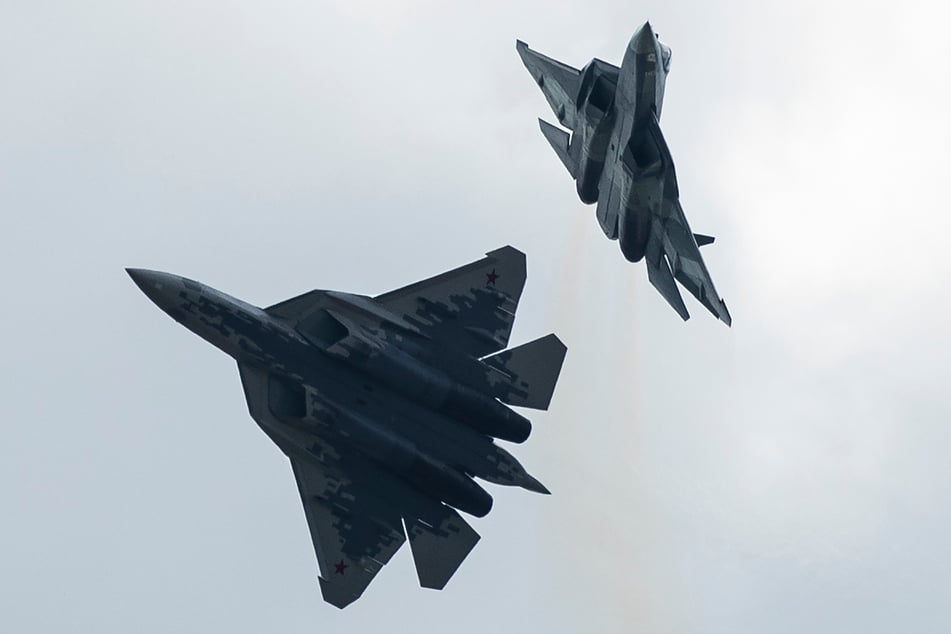 Ein Kampfflugzeug des Typs Suchoi Su-57 ist abgestürzt. (Symbolbild)