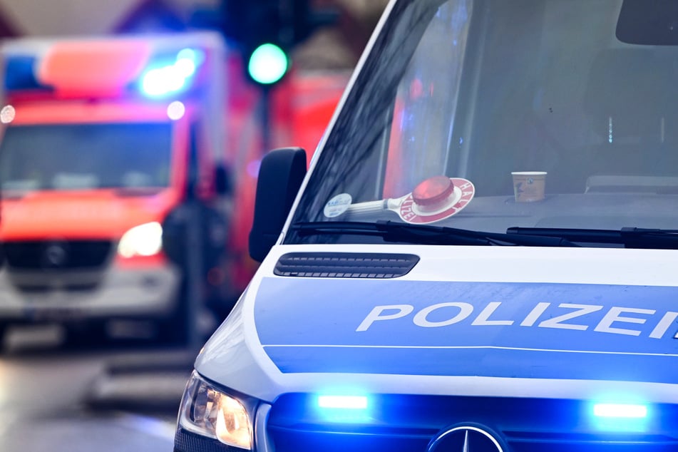 Mit Glasscheibe bedroht: Polizeieinsatz endet im Krankenhaus