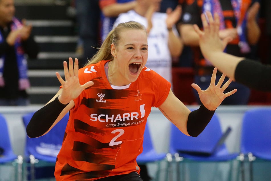 Michelle Petter (25) steht seit dieser Saison bei Deutschlands Top-Volleyball-Verein Allianz MTV Stuttgart unter Vertrag.