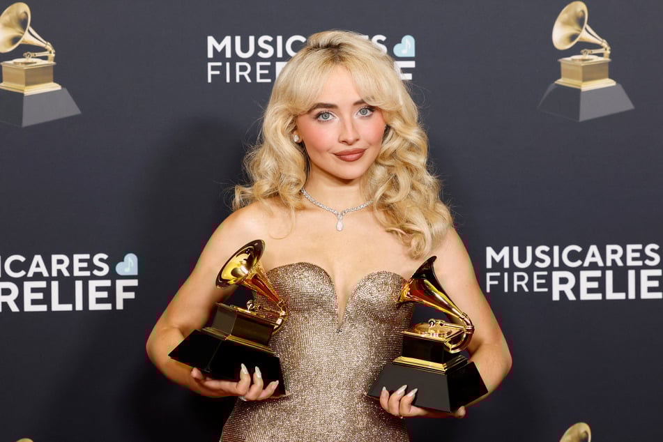 Sabrina Carpenter's 2024 album Short n' Sweet earned her two Grammy Awards at this year's ceremony.