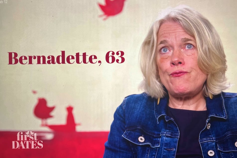 Sichtlich irritiert: Bernadette (63) kann über Horsts Verhalten im Interview nur den Kopf schütteln.