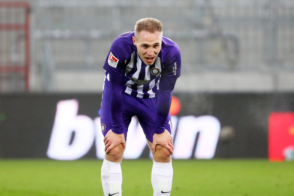 Wechselt vom FC Erzgebirge Aue in die 1. Bundesliga: Florian Krüger (22).