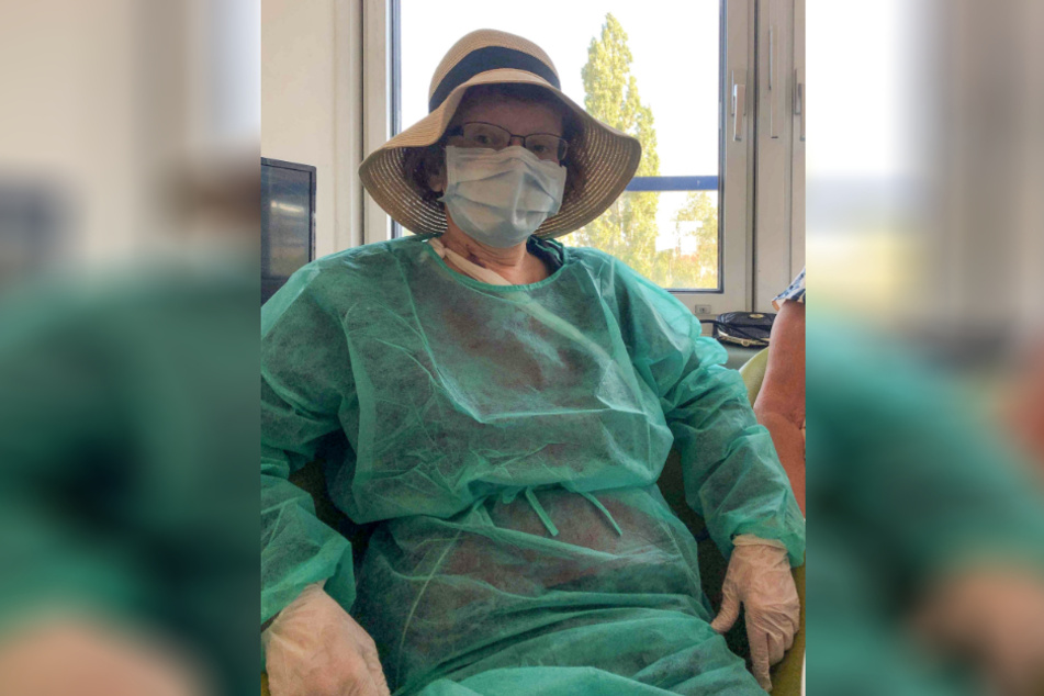 Auch während der Chemotherapie musste sich die Leipzigerin schon vor einer Ansteckung hüten.