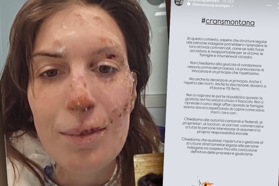 Eleonora Palmieri wurde bei dem Unglück schwer verletzt.