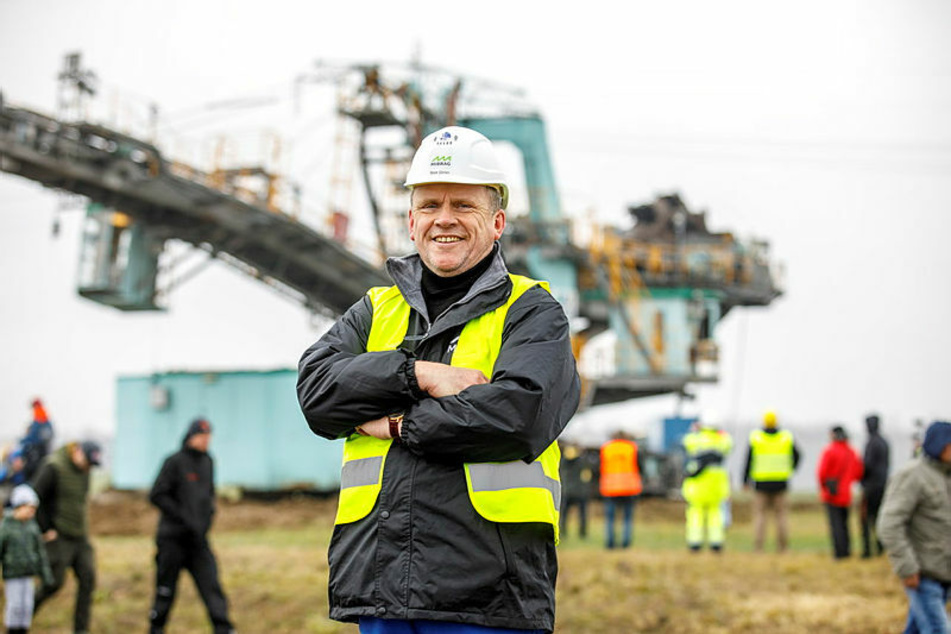 Maik Simon (59) ist Sprecher des Energiekonzerns Mibrag.