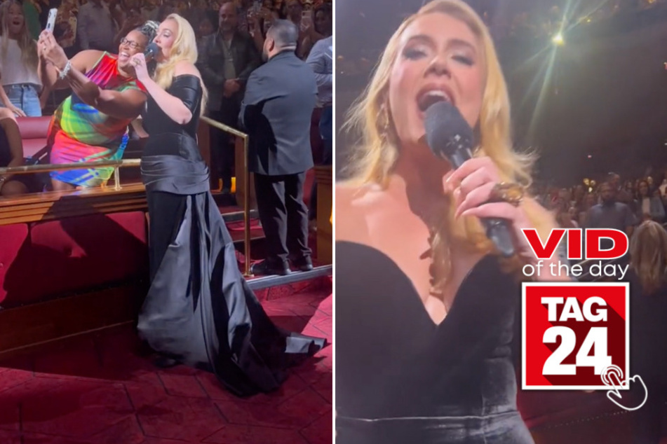 viral videos: Viral Video of the Day for August 26, 2023: Adele fan's dream comes true!