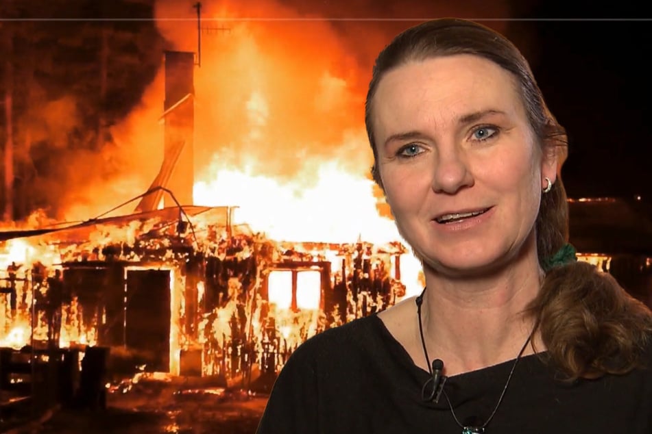 Monika Karlsson (43) erzählt bei "Goodbye Deutschland" vom verheerenden Brand im Jahr 2021.