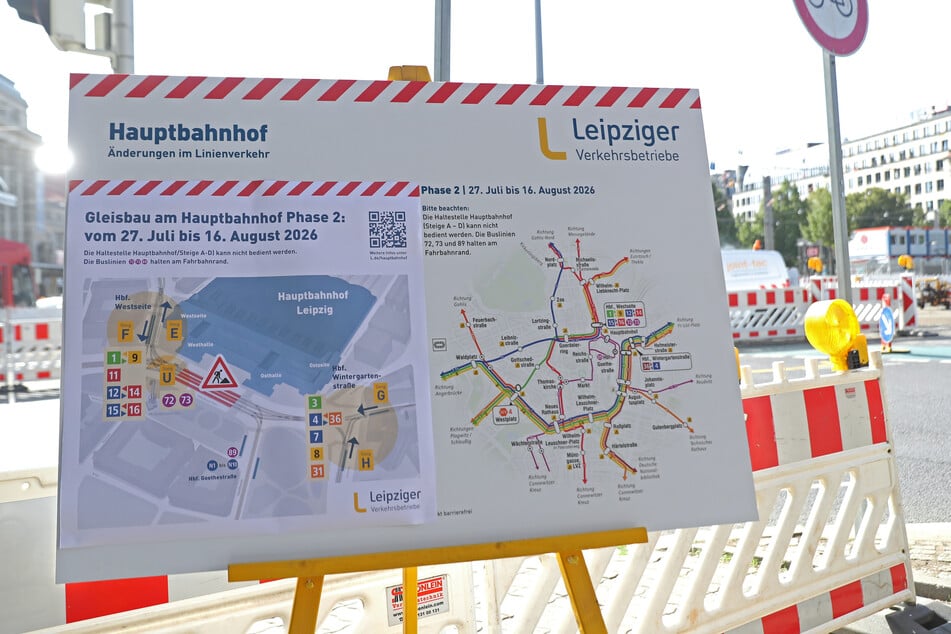 Bis zum 16. August sollen die Arbeiten andauern.