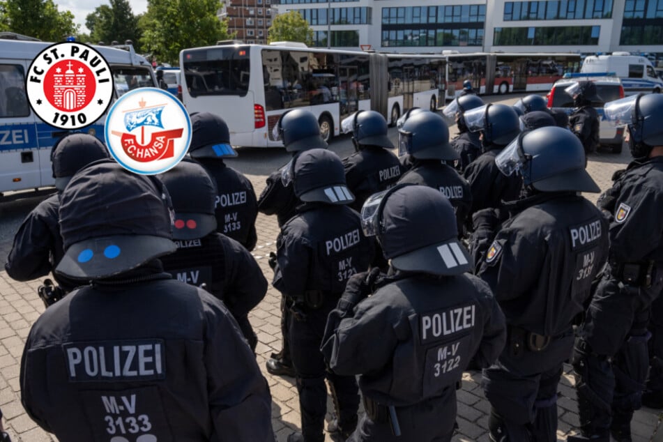 Hochrisikospiel zwischen dem FC St. Pauli gegen Hansa Rostock: So will die Polizei die Fan-Lager trennen
