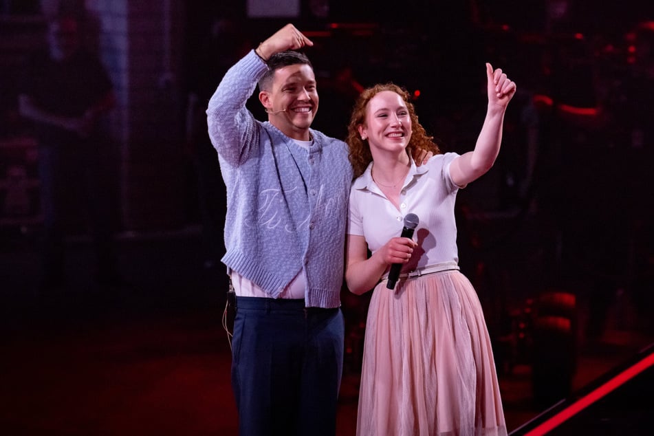 Alle Coaches wollten die Pirnaerin in ihrem Team, doch sie entschied sich für Nico Santos (32).