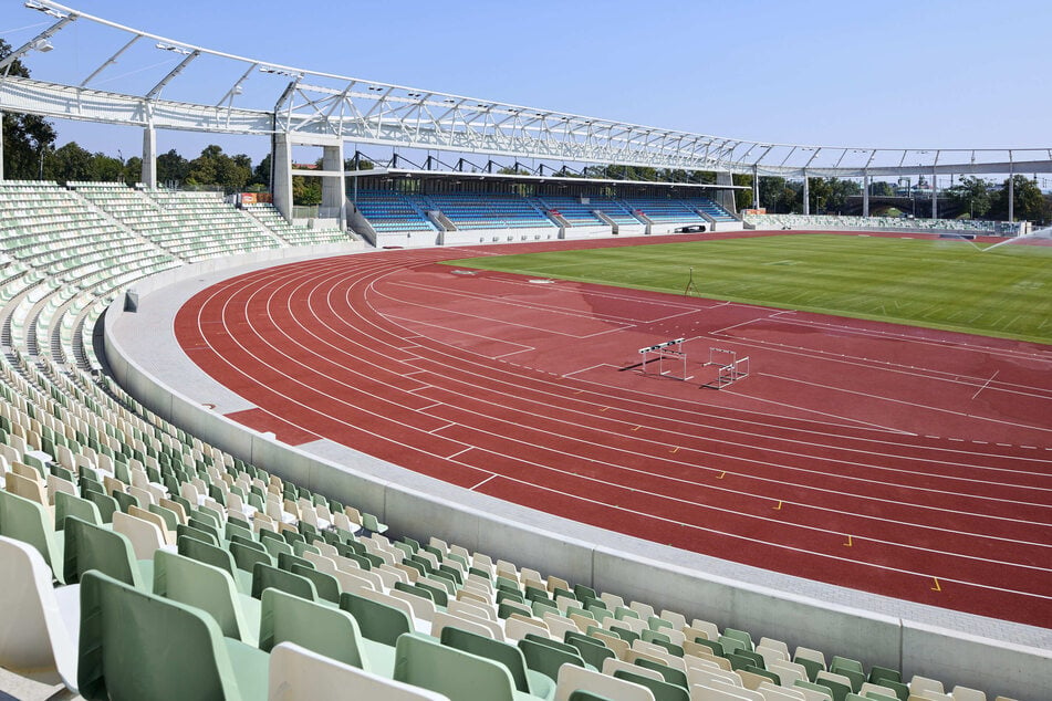 Auch im neuen Heinz-Steyer-Stadion soll es Wettkämpfe geben. Für Zuschauer ist der Eintritt frei.