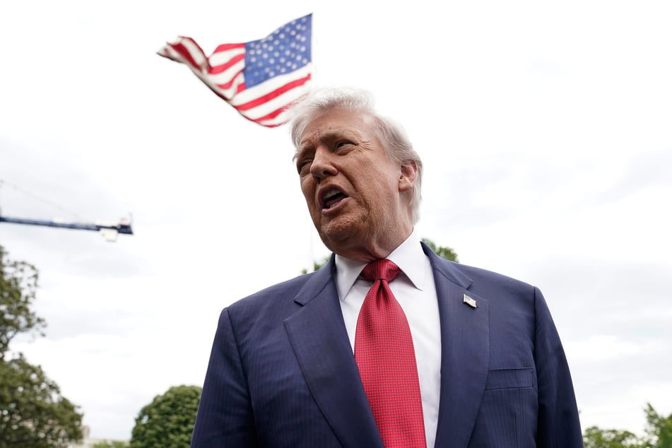 Der US-Präsident Donald Trump (79).