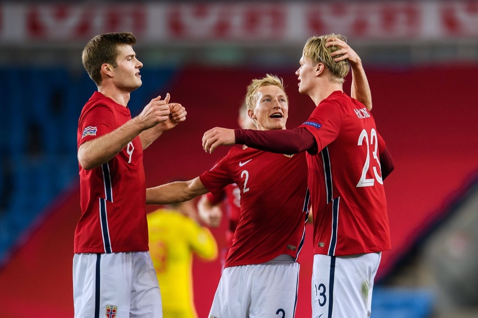 Alexander Sörloth (24) hatte im Hinspiel gegen die Rumänen ein Tor zum 4:0-Erfolg beigetragen.
