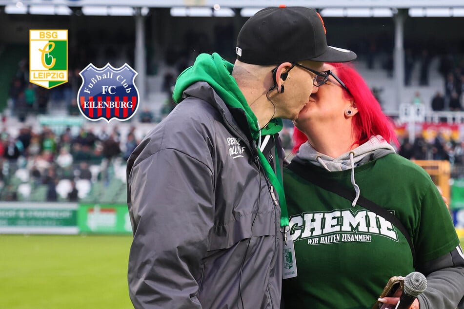 Heiratsantrag bei Regionalliga-Spiel: Er hat Ja gesagt!
