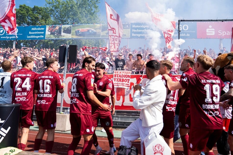 Der SC Fortuna Köln ist nach sieben Jahren in die 3. Liga zurückgekehrt.