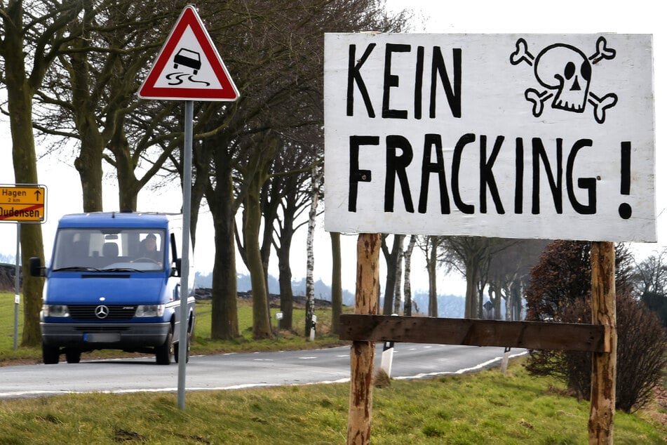 Bis zum Verbot des Frackings gab es bundesweit Proteste gegen mögliche Vorhaben. (Archivbild)