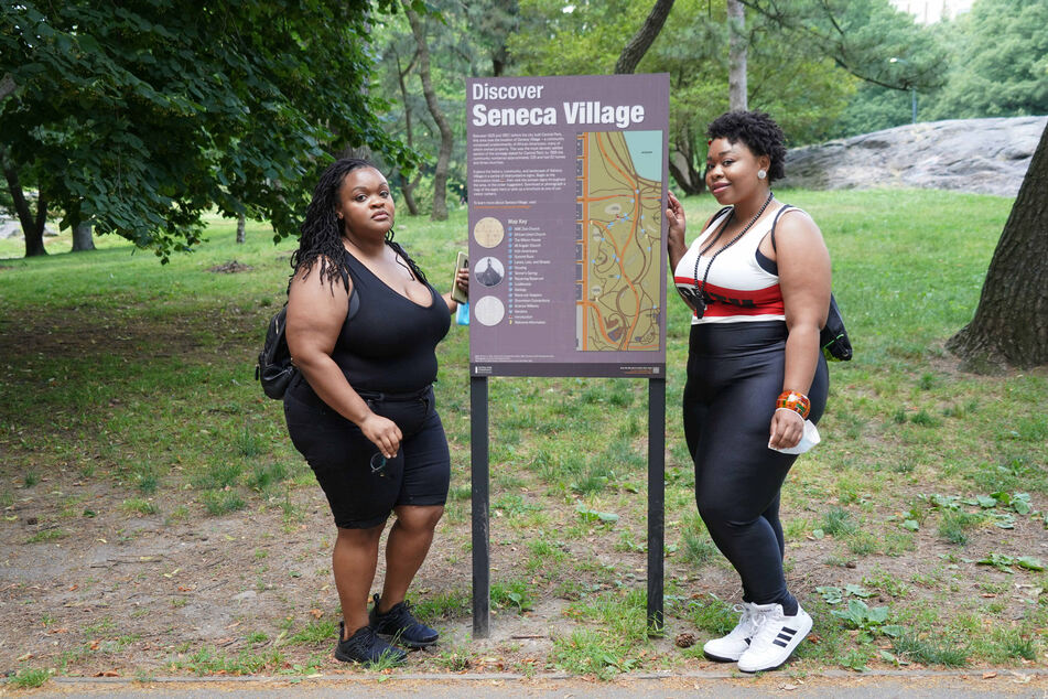 Visitors to Central Park can stand on the past site of Seneca Village.