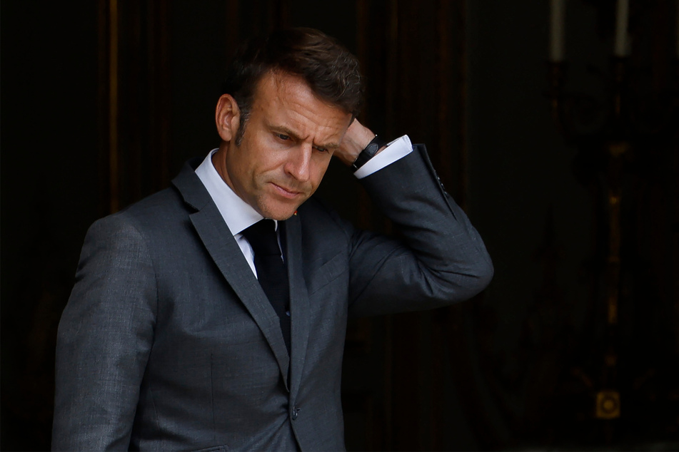 France's President Emmanuel Macron offered his condolences to victims of the Paris gas blast.