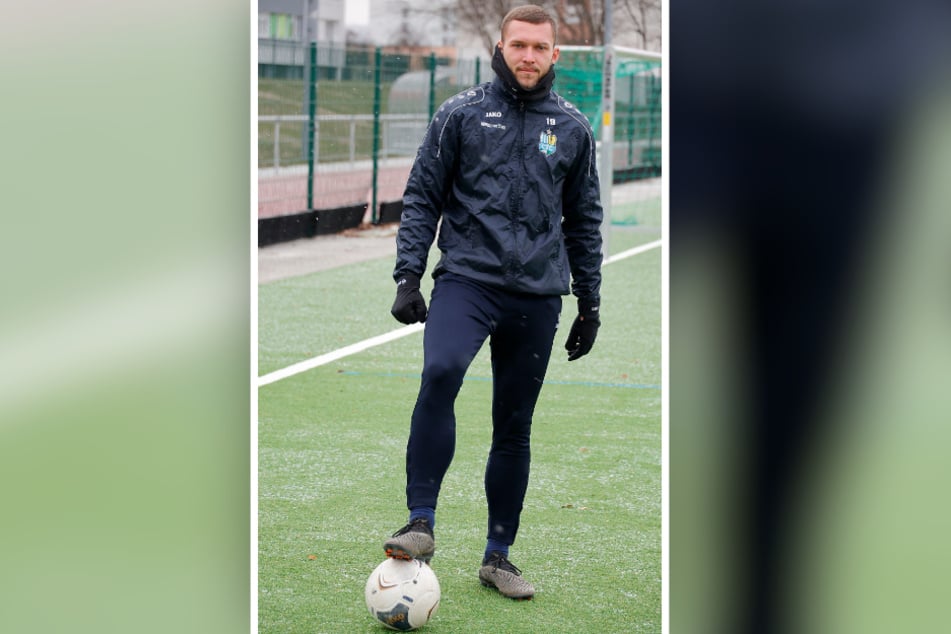 Im Winter stellte sich Luc Elsner (20) beim CFC im Probetraining vor und überzeugte. Doch seinerzeit gab's keine Freigabe aus Aue.