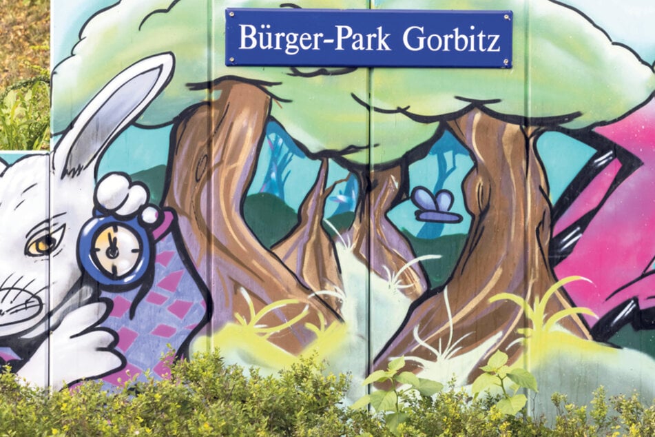 Der Bürger-Park Gorbitz ist die größte Grünfläche vor Ort.