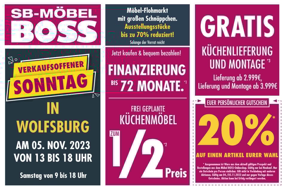 Hier klicken und den Coupon für 20 Prozent auf einen Artikel sichern!