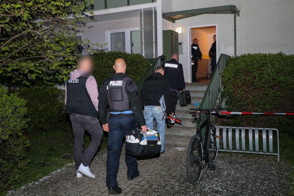 Die Szenen haben sich Montagabend in Leipzig-Grünau abgespielt.