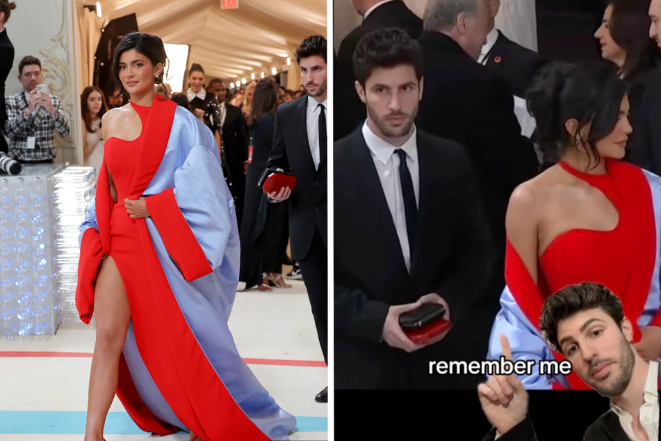 Eugenio Casnighi accompanied Kylie Jenner (l.) the entire evening at last year's Met Gala.