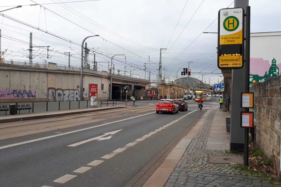 Ein Weichenschaden im Bereich der Haltestelle Anton-/Leipziger Straße behinderte den Straßenbahnverkehr.
