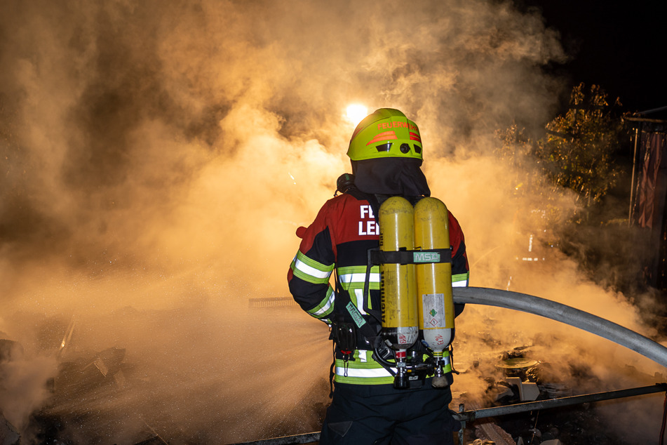 Die Feuerwehr war mit 14 Einsatzkräften vor Ort.