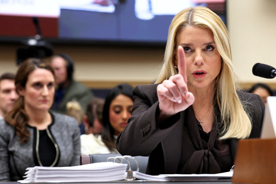 Pam Bondi relocated to military housing after receiving threats