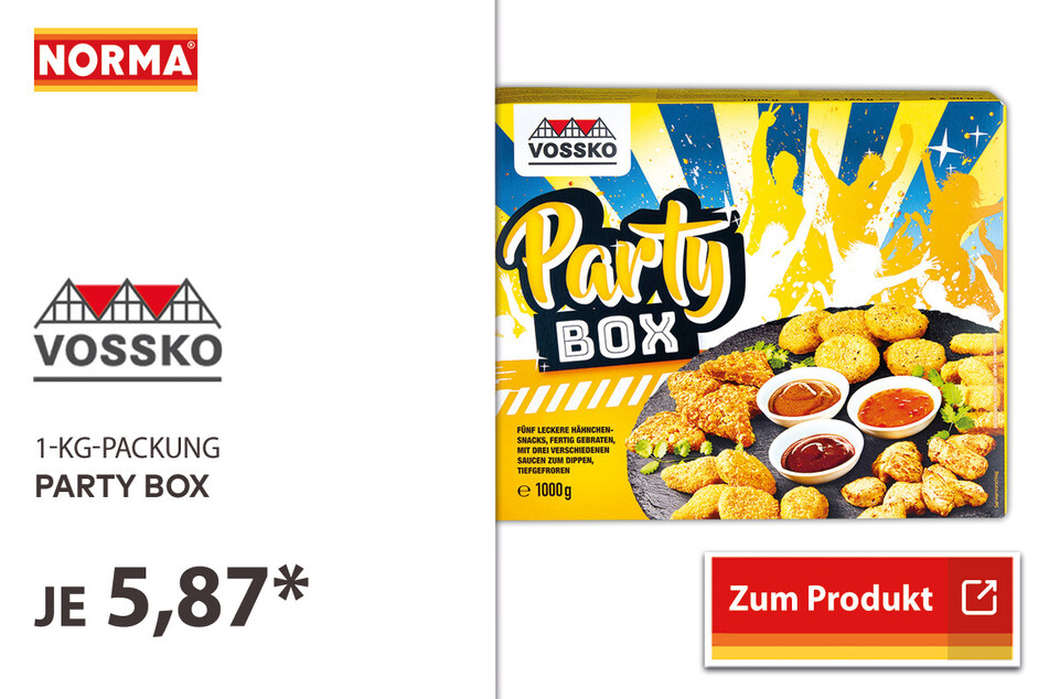 Party-Box für 5,87 Euro.