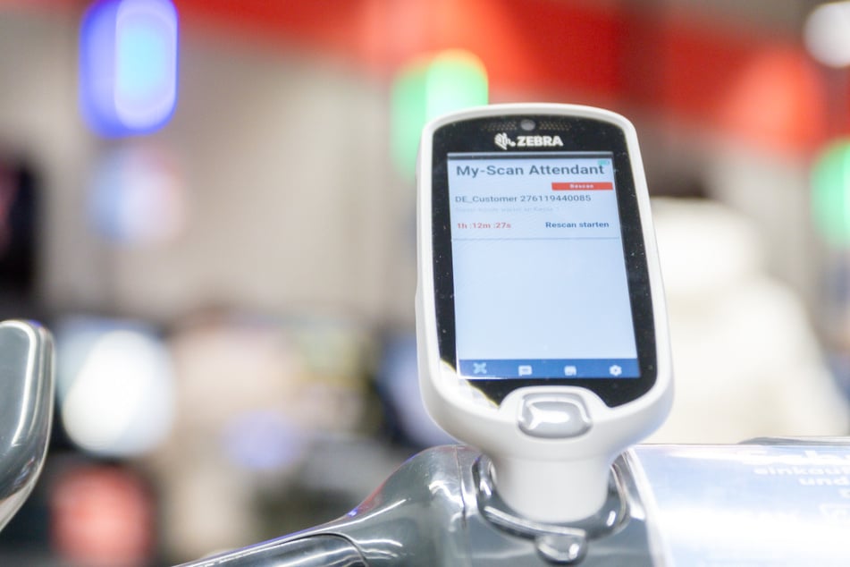 Die Handscanner sind leicht zu bedienen.